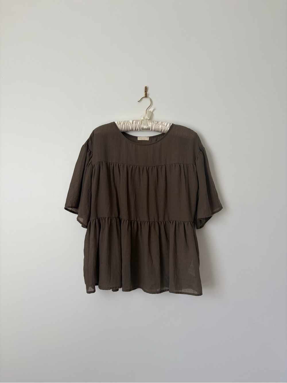 Flowy Tiered Women's Blouse